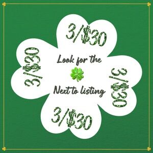 🍀3/$30🍀